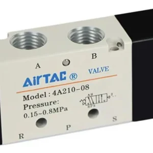 Válvula 5/2 vias 1/4 Simples Piloto