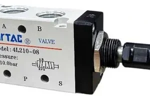 Válvula 5/2 vias 1/4 Botão