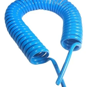 Tubo Poliuretano Espiral 10MM Azul